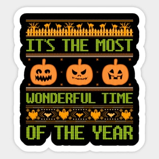 It's The Most Wonderful Time Of The Year Sticker